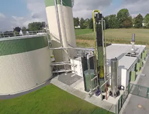 Sulfothane - automated process to remove highly-corrosive sulphur compounds from biogaz